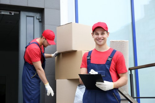 Man with van service loading furniture in Richmond upon Thames