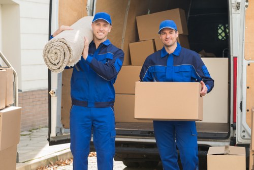 Professional man with a van helping with a small move in Richmond upon Thames