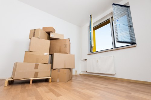 Removal team managing apartment access and parking in Richmond upon Thames