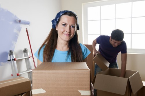 Packing boxes for removals in Richmond upon Thames