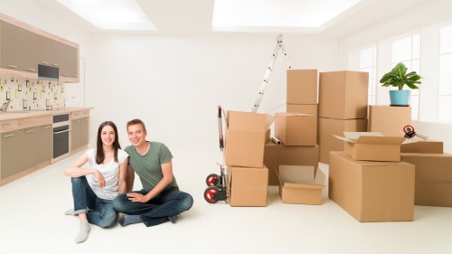 Organised packing materials for a residential relocation in Richmonduponthames